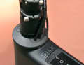 Nicely done: the cables disappear into the control head in an organised manner and run internally to their destination.