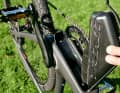 For the big tour: The toolbox under the bottom bracket offers space where others don't, but is always dirty and rattles quickly.