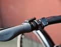 Minimalism: the control panel for the Bosch (right) and the ring rocker for the gearstick.