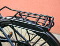 Good carrier: Large, with spring flap and pocket railing.