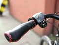 Noble grip: Leather grips for feel-good ergonomics on the Koga.