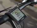 Easy to read: the information on the Bosch display