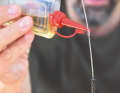 Lubricating with gravity and capillary effect: If thin oil is allowed to flow into the system at the cable, the cables slip again.
