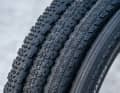The tyres have a new rubber compound ...