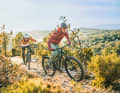 Ibis Ripmo V2S (front right): Spirited all-mountain bike