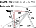 The geoemetry of the Ibis HD6.