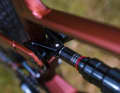 The flip chip enables the use of a 27.5 mm rear wheel.