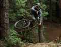 By all-mountain standards, the Ibis Ripmo has more downhill potential than almost any other bike in this category. The key data: 160 millimetres on the fork, 150 millimetres on the rear triangle and 29er wheels.