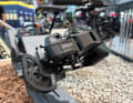 Das TRP / Avinox E.A.S.I. Schaltwerk mit langem Schaltkäfig nimmt Kassetten mit bis zu 50 Zähnen auf. Funktioniert 10 oder 11fach.