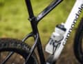 Flat seat stays that sit low on the seat tube make the rear triangle very comfortable to ride. 