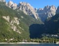 The BIKE Women Camp has also pitched its tents on the shores of Lake Molveno at the foot of the Brenta Dolomites in 2025.