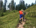 Mountain enthusiasts like Harald Philipp have dubbed this type of biking "bike mountaineering". I call it bike pushing.