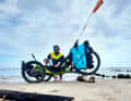 Carlo Krampe, who has switched to a recumbent bike due to back problems, is expected as a guest on stage.