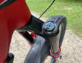 You don't treat yourself to anything else. The RockShox Lyrik Ultimate works in the front...