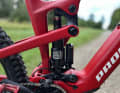 ... In the rear, the Rockshox Deluxe should provide peace and quiet.