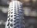 The tame lugs of the Specialized Air Trak offer little resistance. As long as it stays dry, the traction is good.