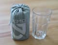The Nemo Tensor Elite sleeping pad is about as small as a classic Ikea water glass, but weighs less.