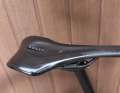 The saddle shell or base is mounted like a normal saddle.