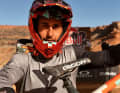 Konnte sich beim Training zur Red Bull Rampage schon mal auf seinem neuen Ergon Freeride-Sattel eingrooven: Bienve Aguado.
