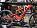 Nukeproof is back! The Megawatt Carbon features a SRAM Powertrain AXS drivetrain.