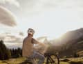 When the name obliges: Johannes alias Denim Destroyer no longer wears any other trousers for biking.