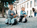 The Bella Velio is said to be particularly suitable for the first attempts at riding or walking on a two-wheeler.