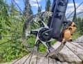 For a consistent look, the Supercaliber has also been fitted with a new TRP brake.