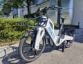 We really liked the Mocci Bike. It is due to go into series production next year and will be available to delivery services.
