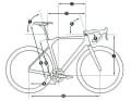 There are many different sizes for the geometry of a bicycle. You should know the most important ones. | Graphic: MYBIKE