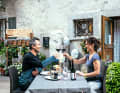 You can enjoy regional specialities in the historic ambience of Palazzo Lodron Bertelli