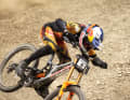 The fastest man in racing at the moment is testing the new Rampage: Jacko Goldstone.