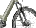 A suspension fork from SR Suntour absorbs bumps in the road on the J.on and J.all