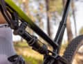 Und der neue XC-Dämpfer TXCAir von Öhlins - hier in der Variante TXC2Air mit größerer Luftkammer.