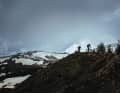 Der Winter hat dieses Jahr bis weit ins Frühjahr gereicht. Der erste Pass in Montenegro ist immer noch verschneit.
