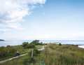 At Toolse, the route makes first contact with the gently lapping Baltic Sea.