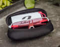 The scope of delivery corresponds to the standard: glasses case and microfibre bag