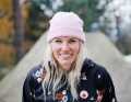 Our freeride expert Kathi Kuypers. The freerider from Upper Bavaria knows the scene. Kathi is a slopestyle pioneer.