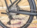 Geschaltet wird Zwölffach mit Shimano XT.