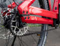 The belt drive completes the almost maintenance-free drive.