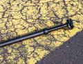 The Kind Shock Lev Ci is the only telescopic seatpost in the comparison to use a carbon fibre dip tube