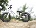 The Dirt Hero can be fitted with either 12-inch or 14-inch wheels. With the rear brake, it costs 439 euros.
