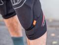 Top: The Raid Knee extends quite far over the head of the tibia