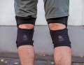 The mesh back with open back of the knee is amazingly well ventilated