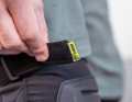 The upper Velcro fastener also features the side identification
