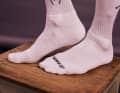 Designed by Korbi Engstler: Korbisquad socks.