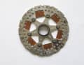 This is what the already tested brake disc looks like, which was granted a patent in August 2024.
