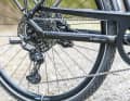 Die Linkglide-Variante der beliebten XT ist an (E-)Tourenbikes ein seltener Gast.