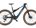 Sporty looks but decent suspension travel. The lightweight KTM Macina Scarp SX is a successful, lightweight tourer with reserves and our third place in the readers' choice in the Tour category.