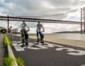 The cycle path along the Tagus is the showpiece of the cycling infrastructure.