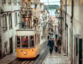 If you don't want to climb the steep alleyways of the old town by bike or on foot, take the tram. Line 28 takes you past many of the sights.